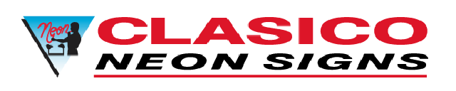 Logo Clásico Neón